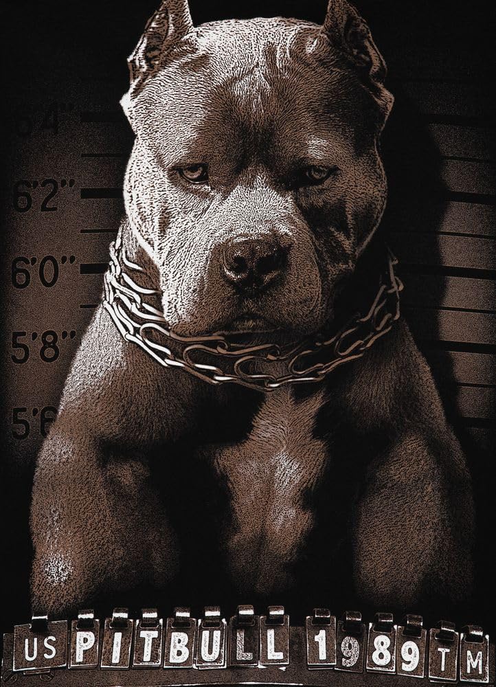 Pit Bull West Coast Mugshot maglione uomo cotone classico