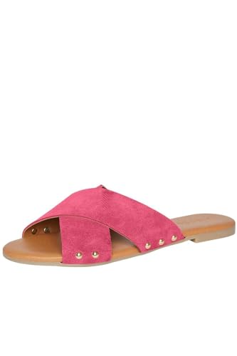 Pieces Pcvuma Suede sandali donna neri