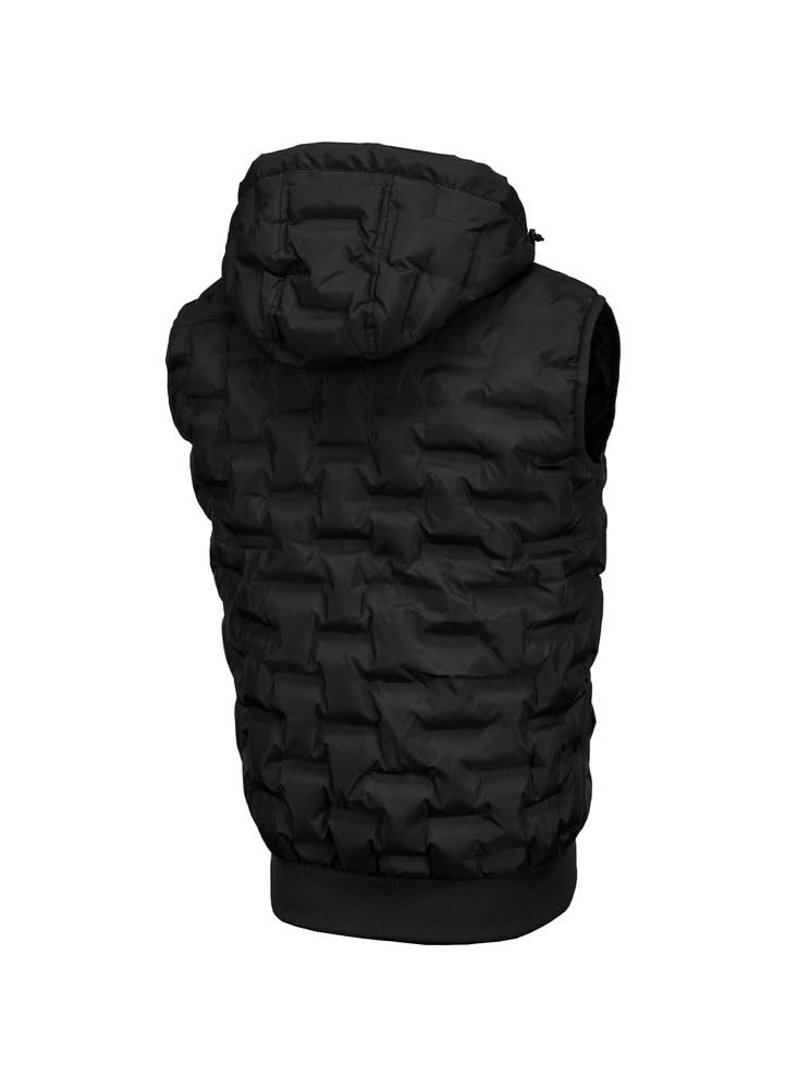 Pitbull Carver gilet uomo con cappuccio caldo sportivo
