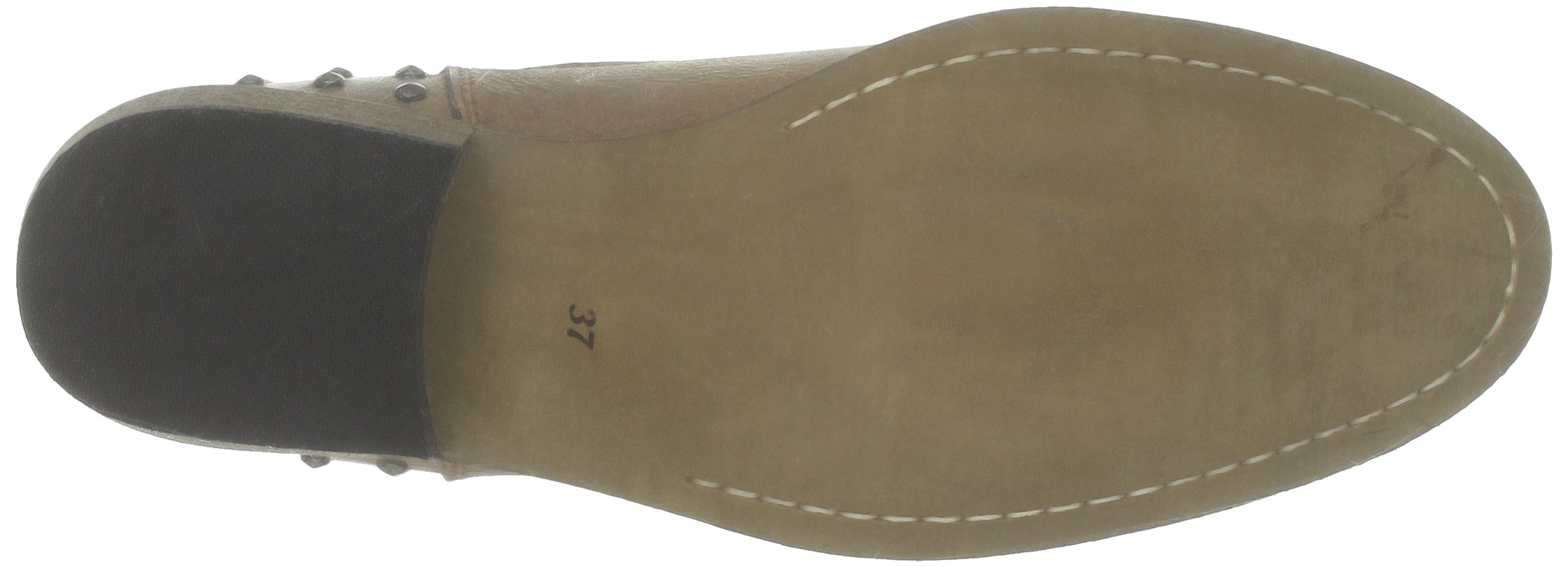 Pieces Ditte Leather Boot stivali donna cognac