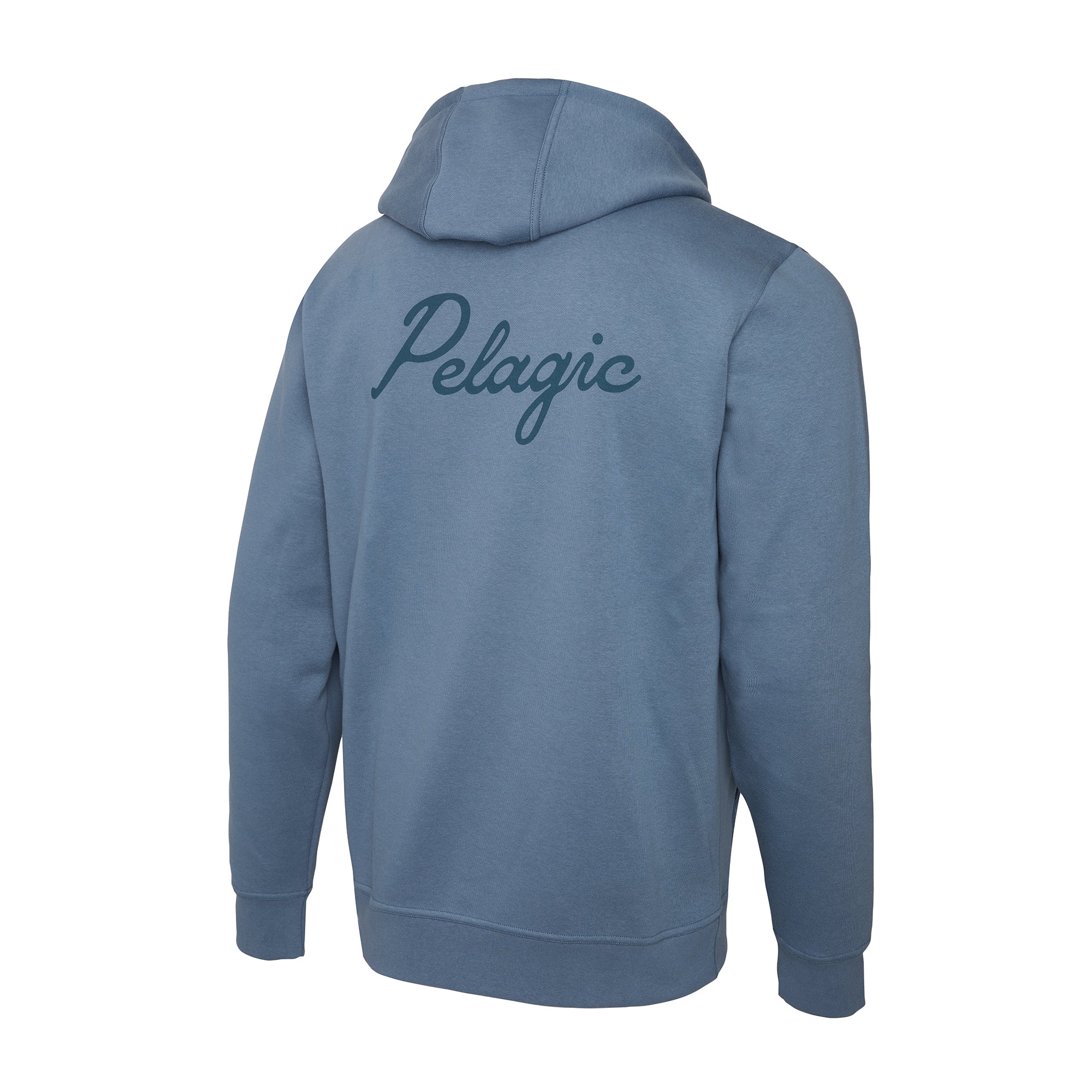 Pelagic Tanner Lines In felpa zip uomo petrol cotone