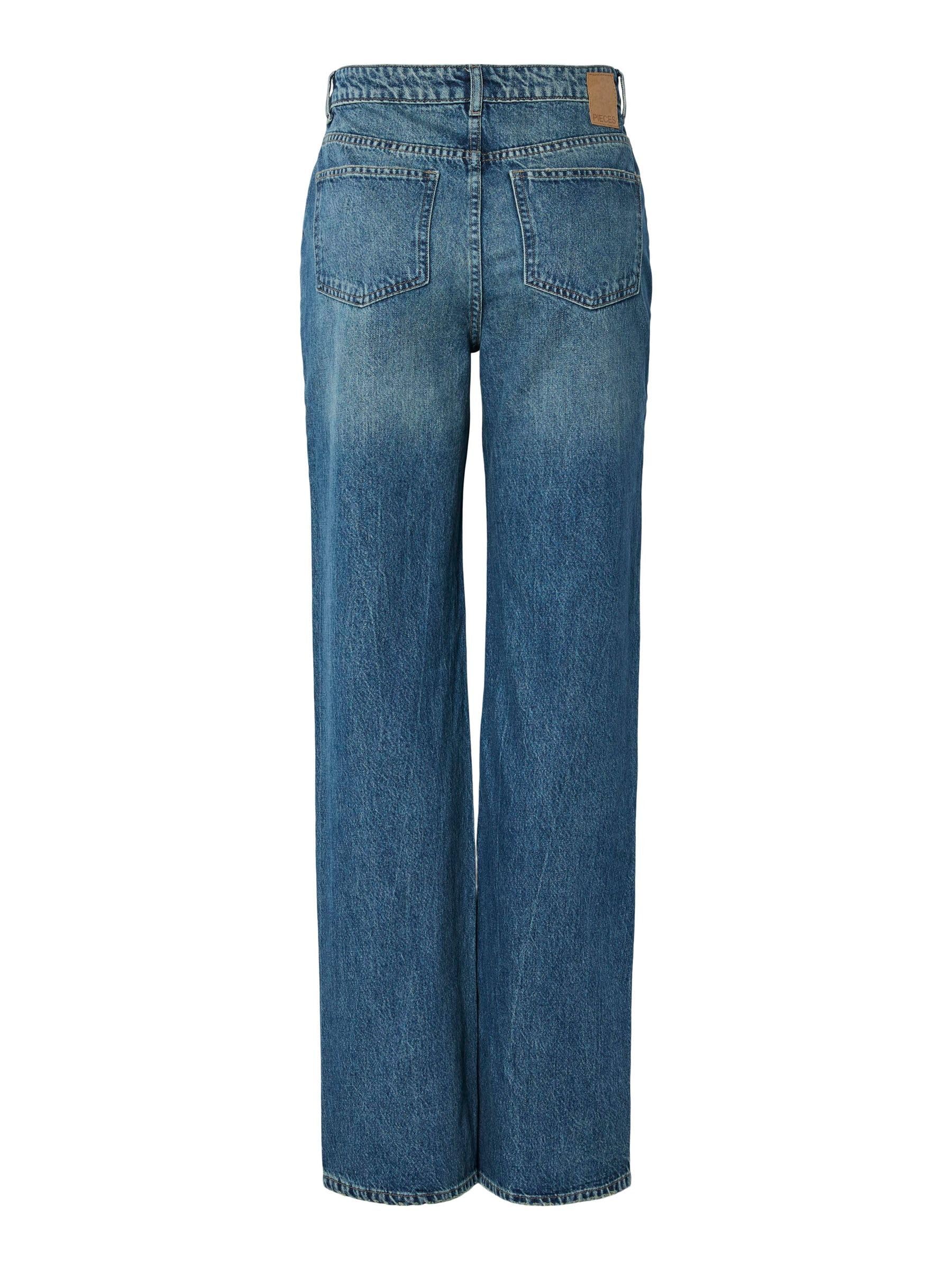 Pieces Pckate HW jeans donna 29W/30L gamba dritta