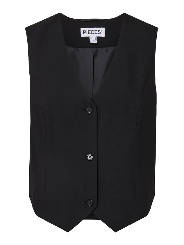 Pieces Pcbosella Vest Noos Bc gilet donna uso quotidiano
