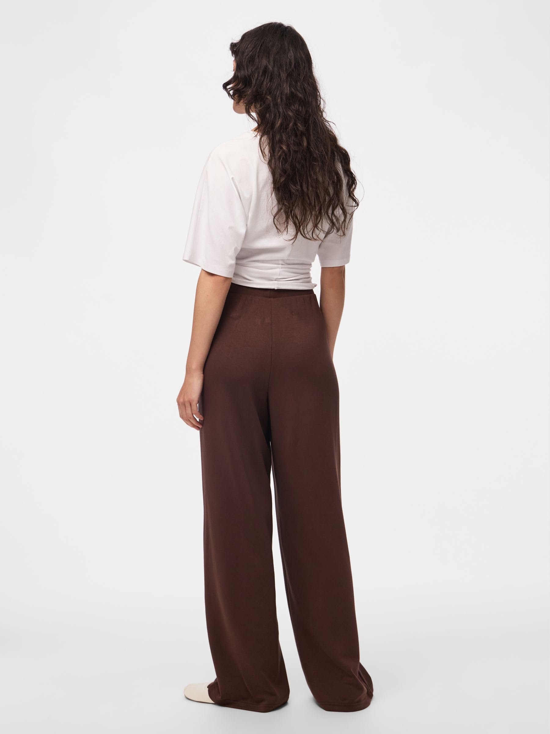 Pieces Pcpolly HW pantaloni tuta chicory coffee XL