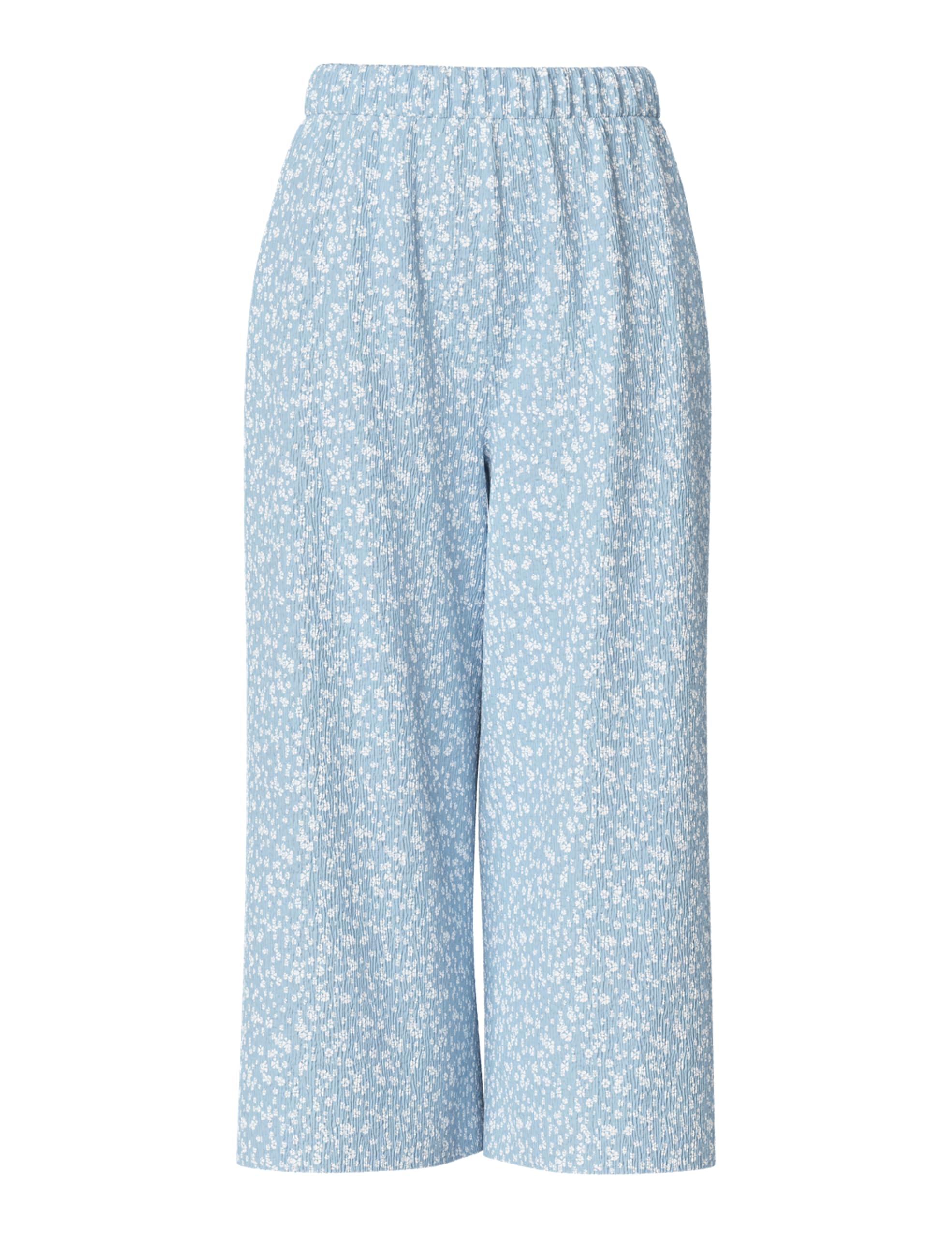 PIECES Pcflora HW Culotte pantaloni neri donna uso quotidiano
