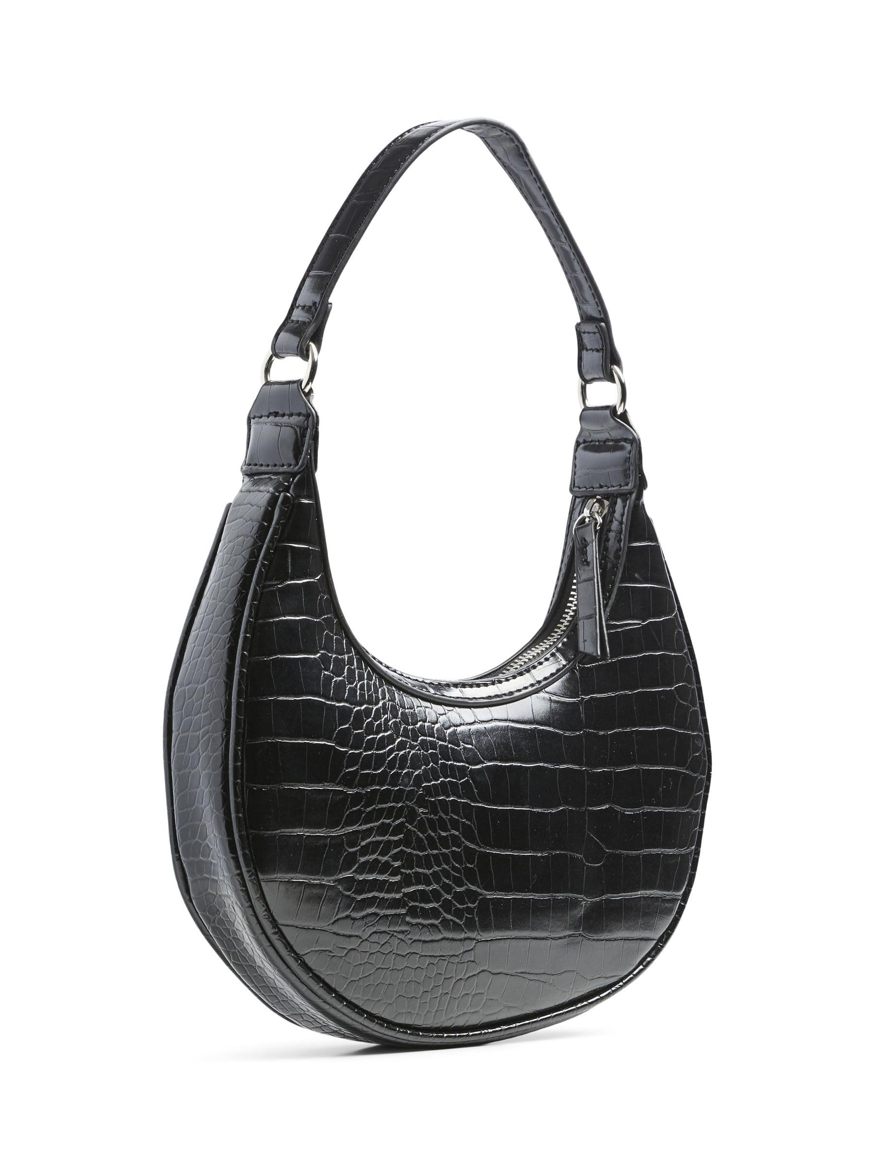 PIECES Pcnanett Croco Shoulder Bag borsa effetto cocco