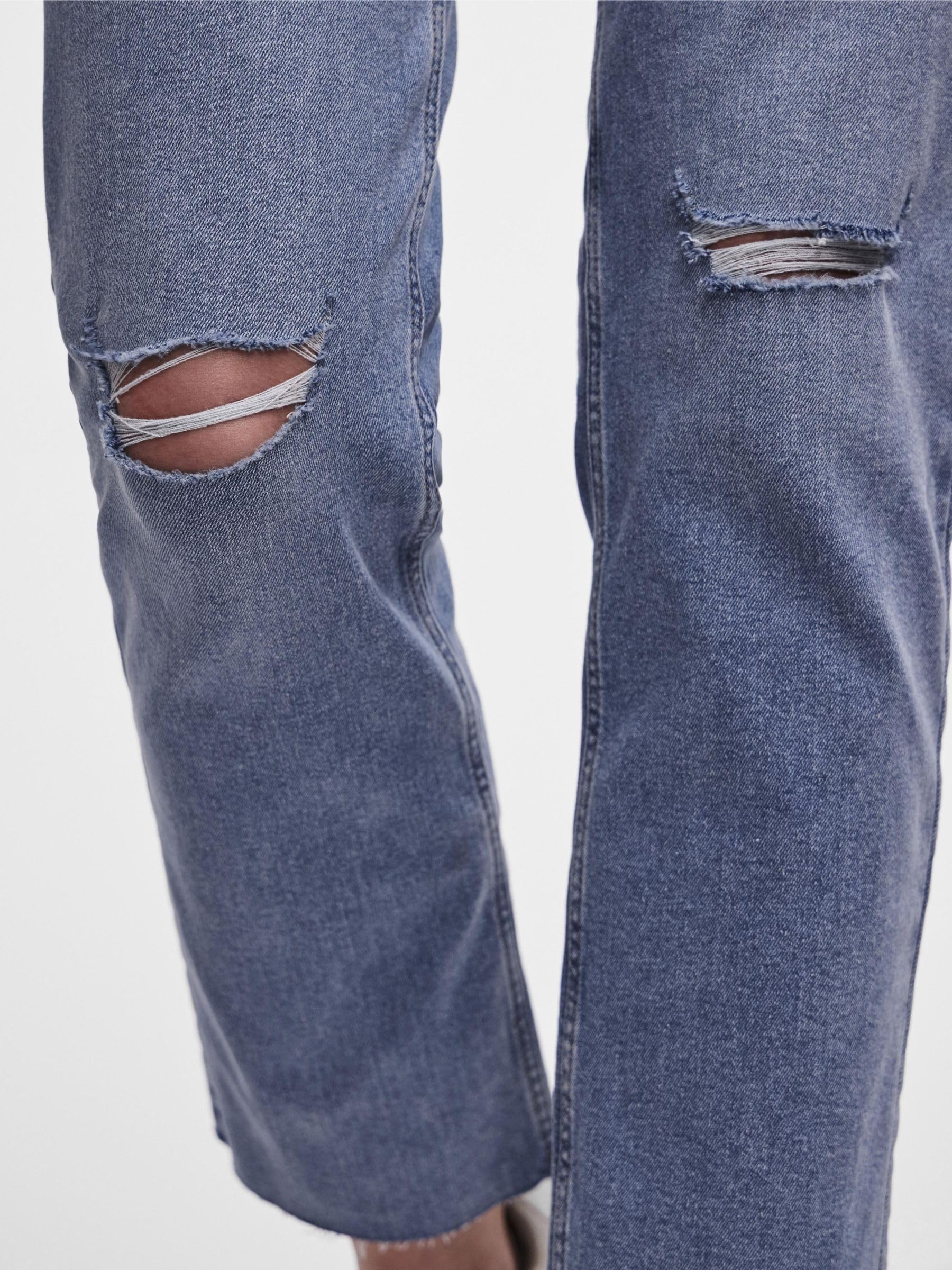 Pieces jeans donna 26W/30L blu denim medio