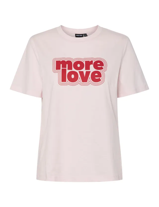 Pieces Pctamera t-shirt stampata donna L
