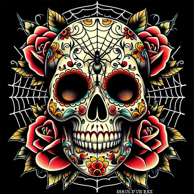 Matrix Rex Diaul d’un Rex Skull Web t-shirt unisex