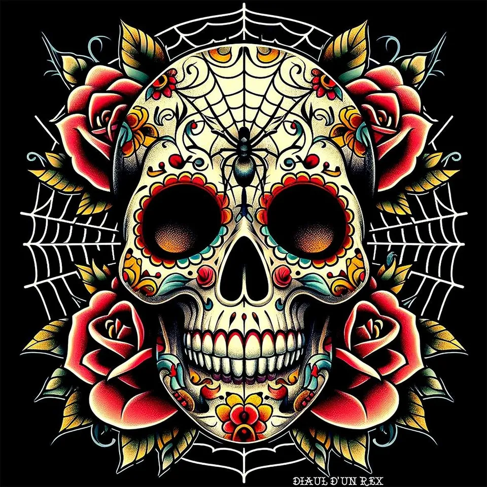 Matrix Rex Diaul d’un Rex Skull Web t-shirt unisex