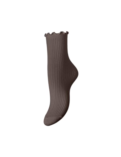 Pieces Pcafia Socks Noos calzini donna Hot Fudge