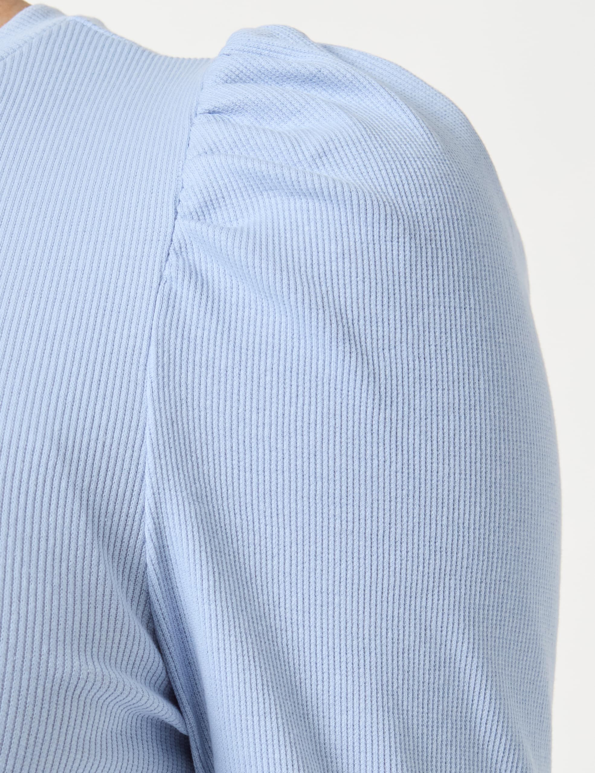 Pieces PcJanna Maglietta Maniche Lunghe Blu XS