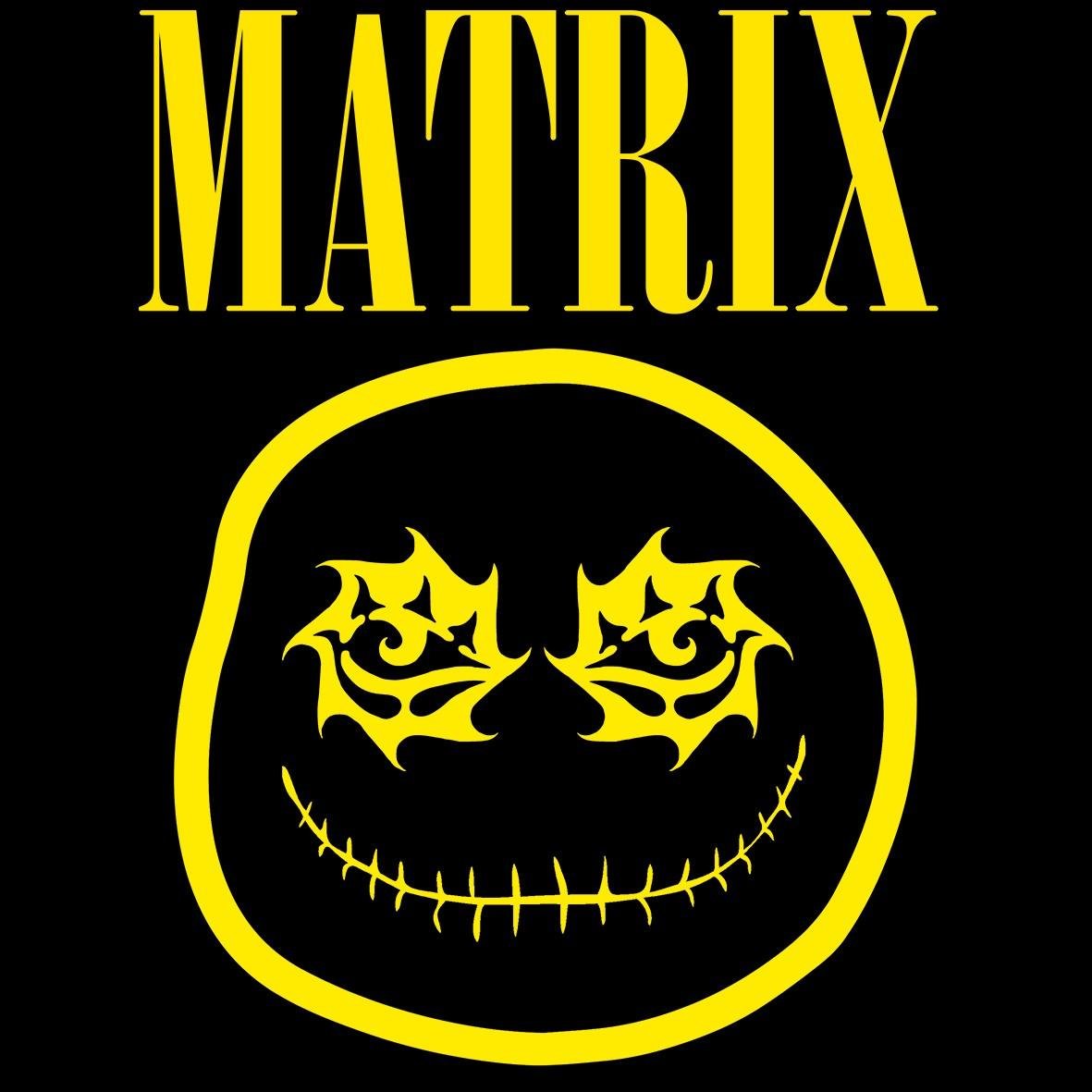 Matrix Smile t-shirt cotone unisex stampa smile