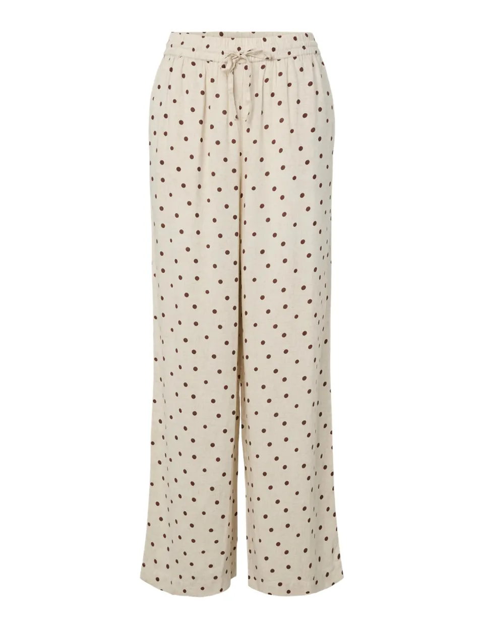 Pieces Pcpia HW Wvn Noos pantaloni donna betulla L