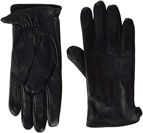 Pieces Pcnellie Leather Glove guanti donna pelle neri