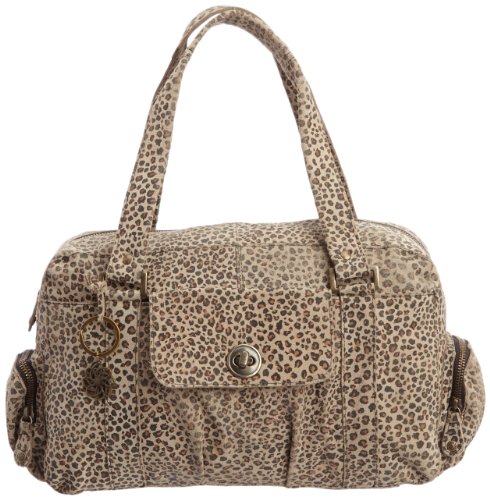Pieces Totally Royal Leather borsa a mano leopardata