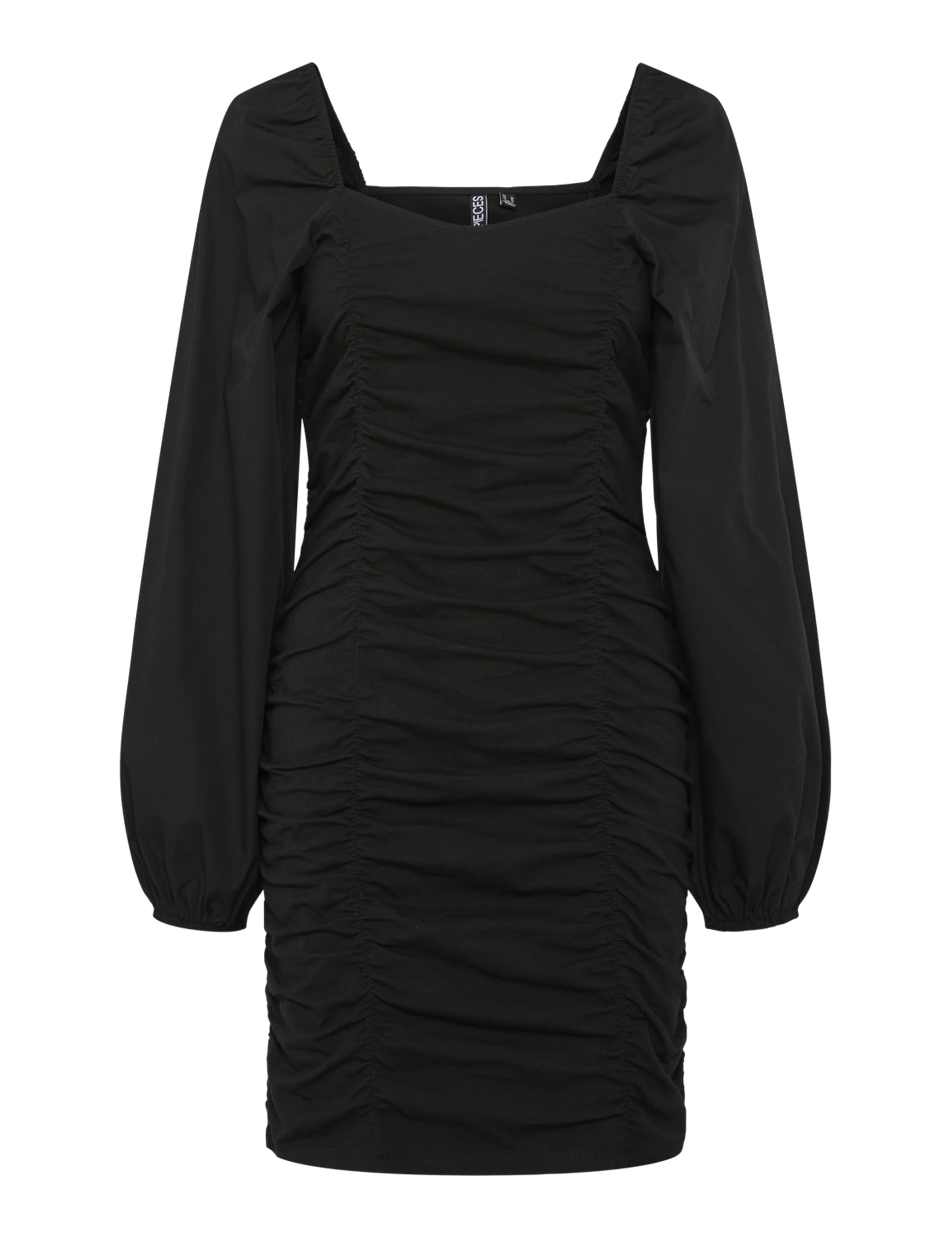Pieces Pcmalysia LS Mini Dress Vestito Donna L Maniche Lunghe