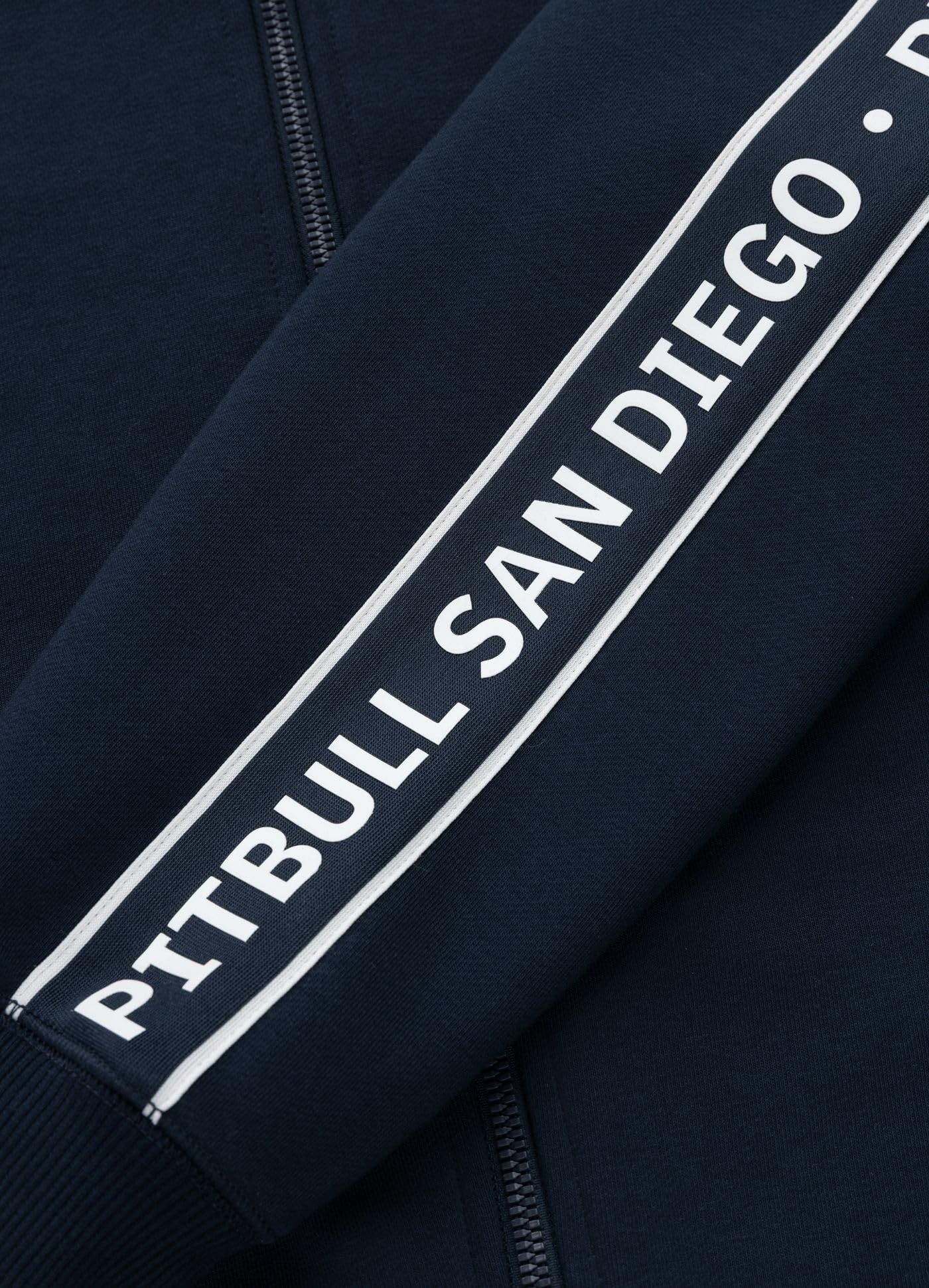 Pitbull Nexus felpa uomo con zip cotone