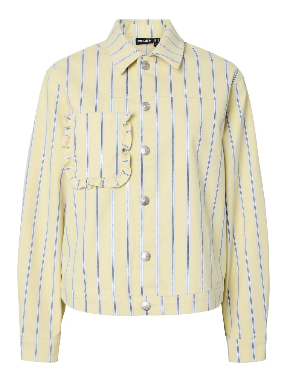 Pieces Pcbillo LS Giacca Denim Donna Taglia L