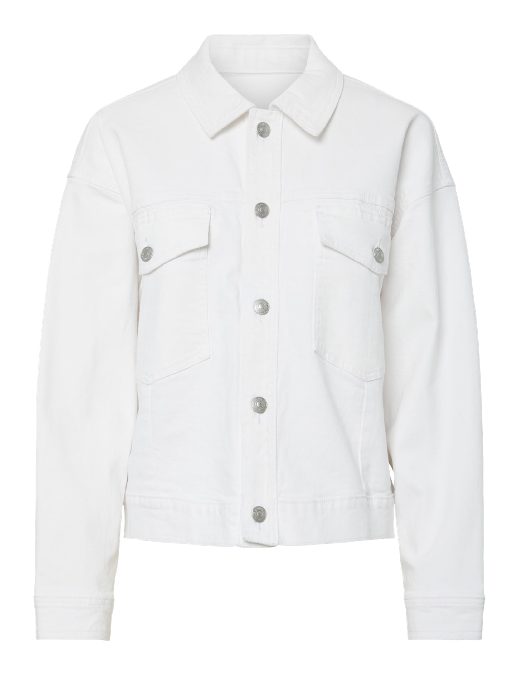 Pieces Pcelma Denim Noos BC giacca XL bianca comoda