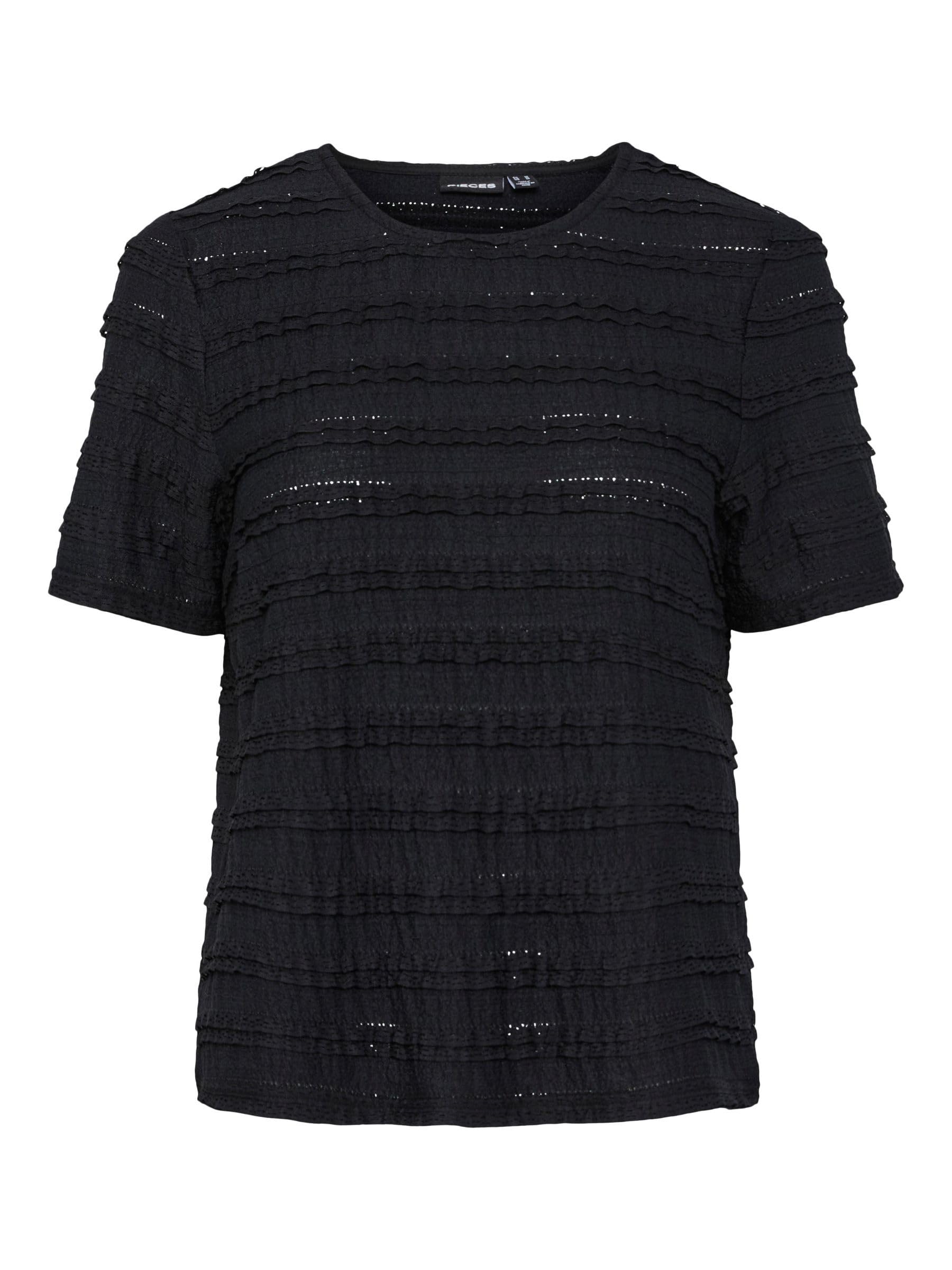 Pieces Pcanine SS O-Neck t-shirt donna manica corta quotidiana