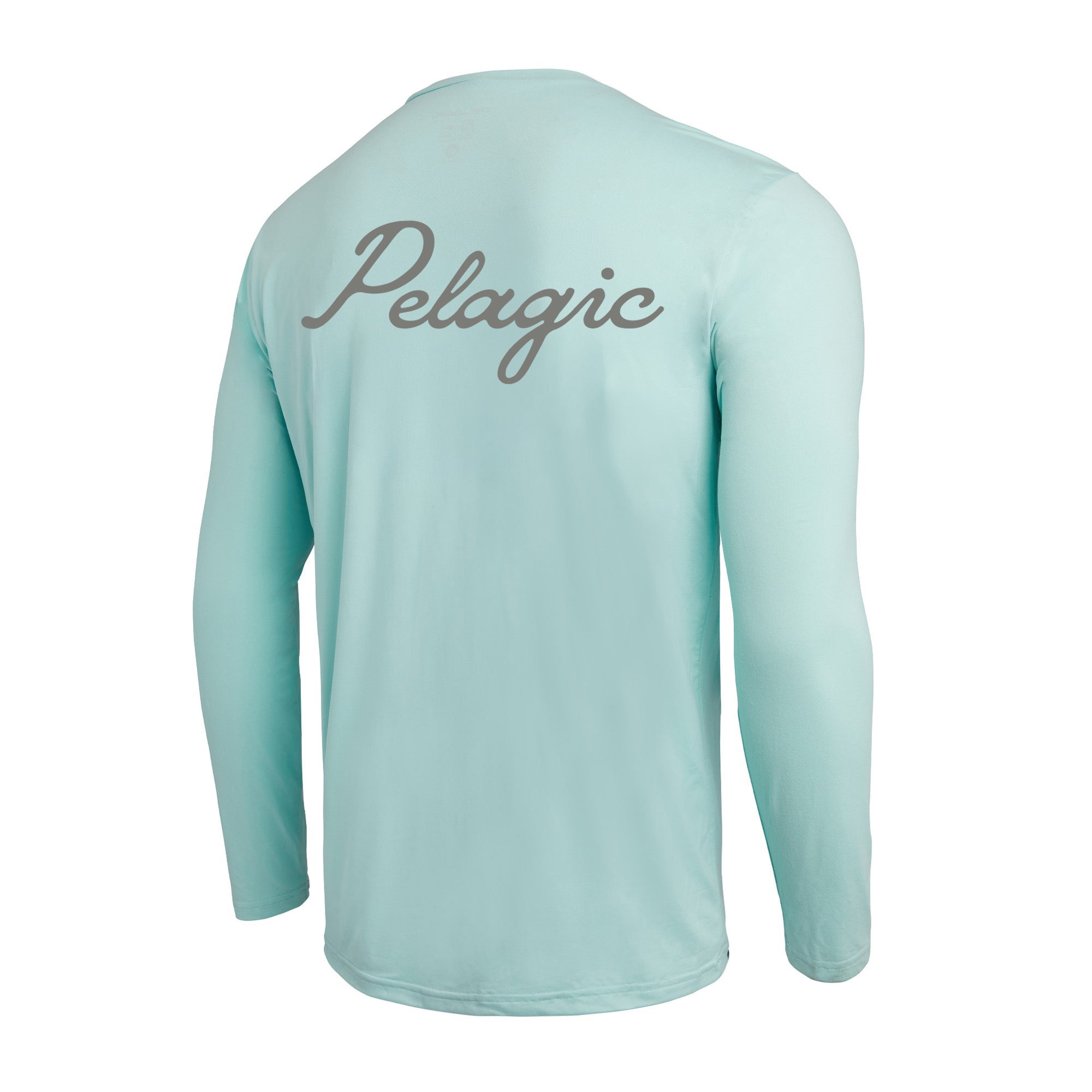Pelagic Freespool Lines In maglia uomo turchese UPF 50+