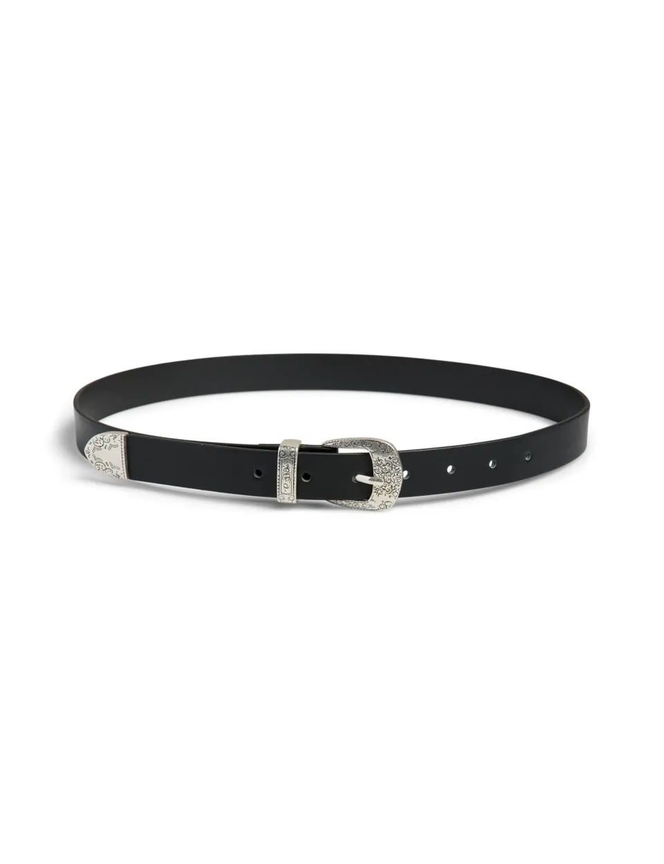 Pieces Pcjiona Western Cintura Jeans Donna fibbia