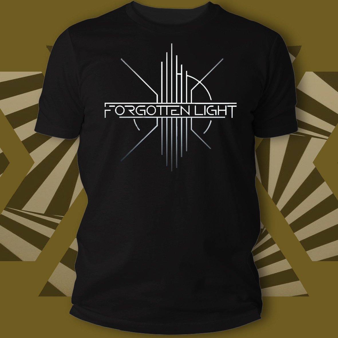 Matrix Music Store Records Forgotten Light Logo t-shirt cotone organico
