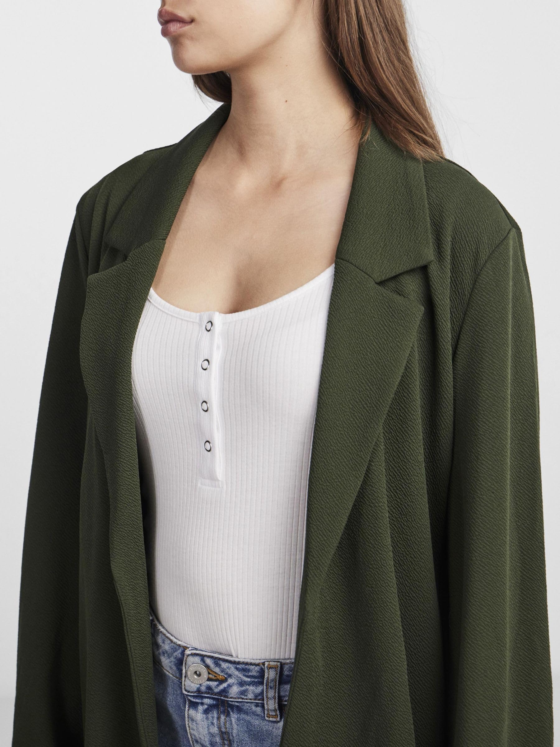 Pieces Pcnora LS Coatigan Noos BC blazer L nero