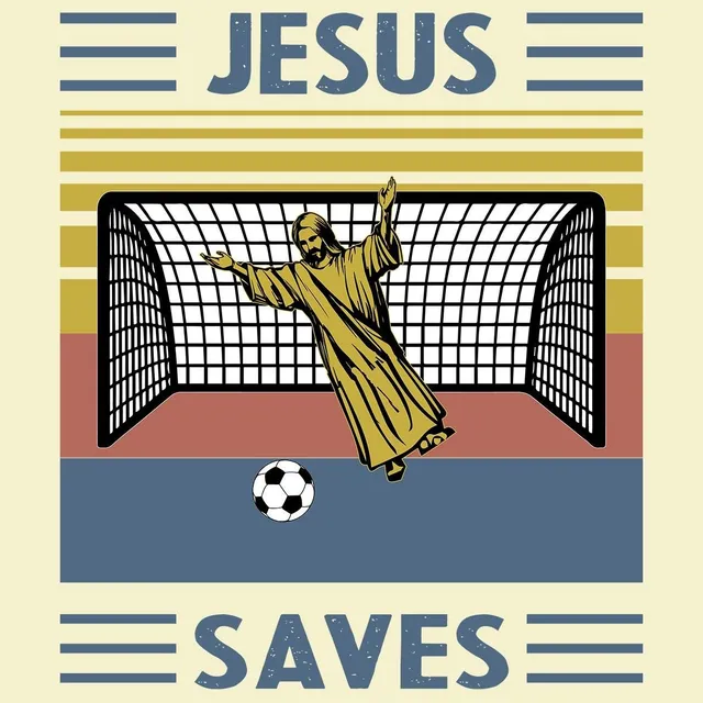 Matrix Music Store Jesus Saves maglietta unisex cotone