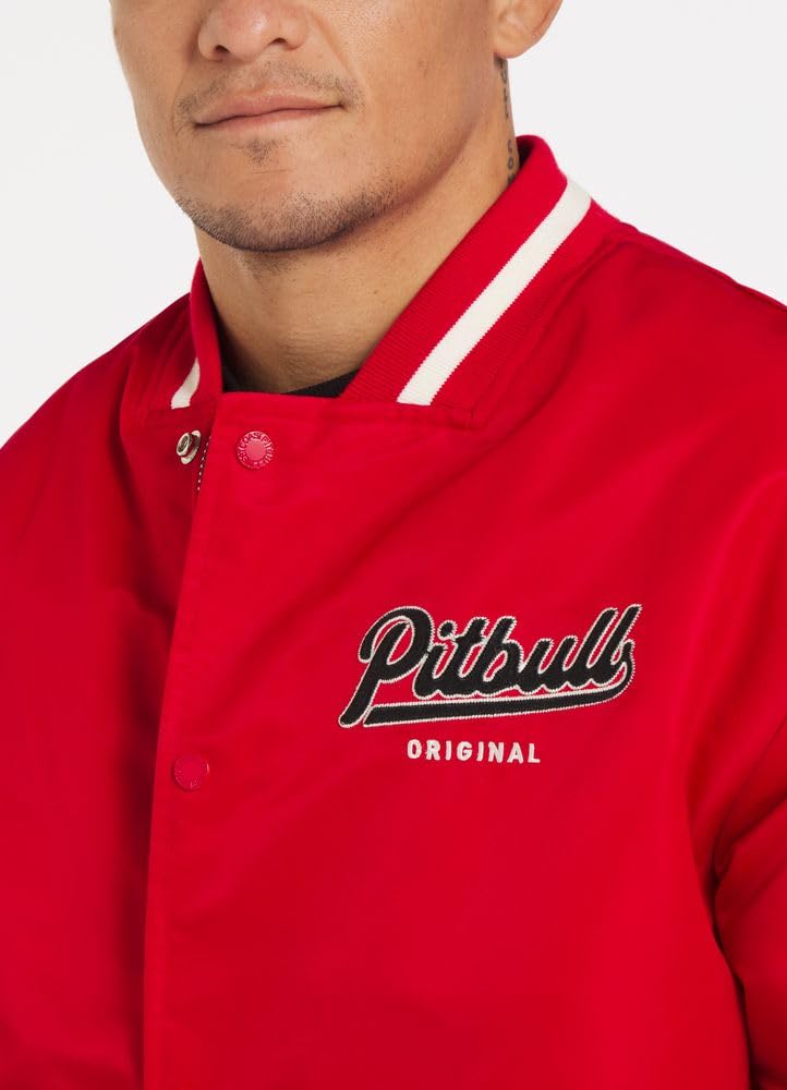 Pitbull College Giacca Uomo Mezza Stagione in Cotone