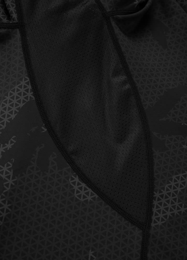 Pitbull Hilltop II rashguard uomo manica corta mimetico