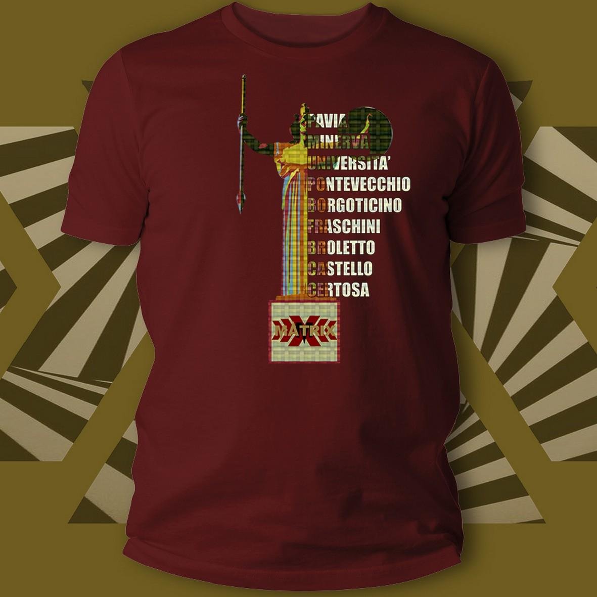 Pavia Minerva Art-2 t-shirt unisex cotone
