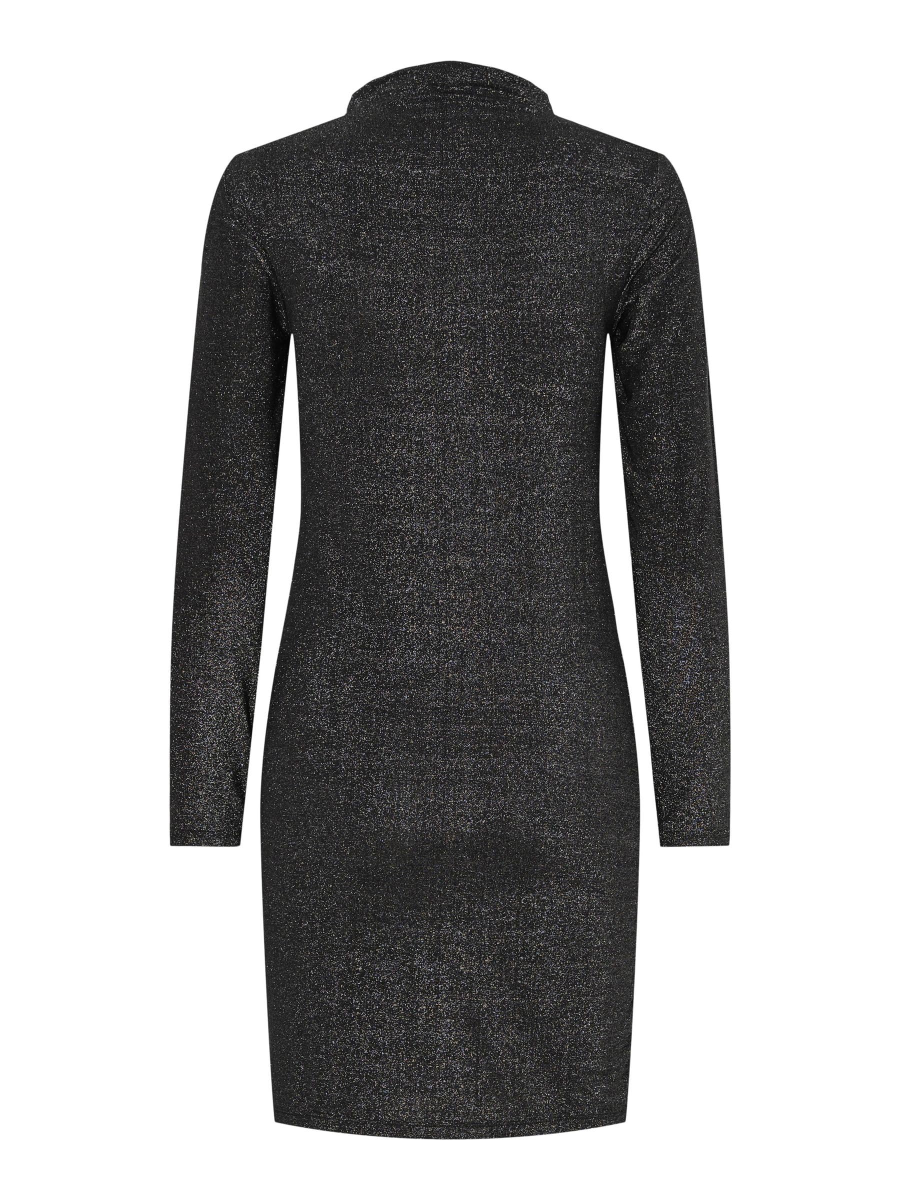 Pieces Pcmonica LS Glitter Dress Noos vestito donna taglia M