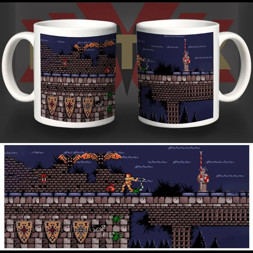 Matrix Music Store Vintage Videogame Castlevania tazza ceramica