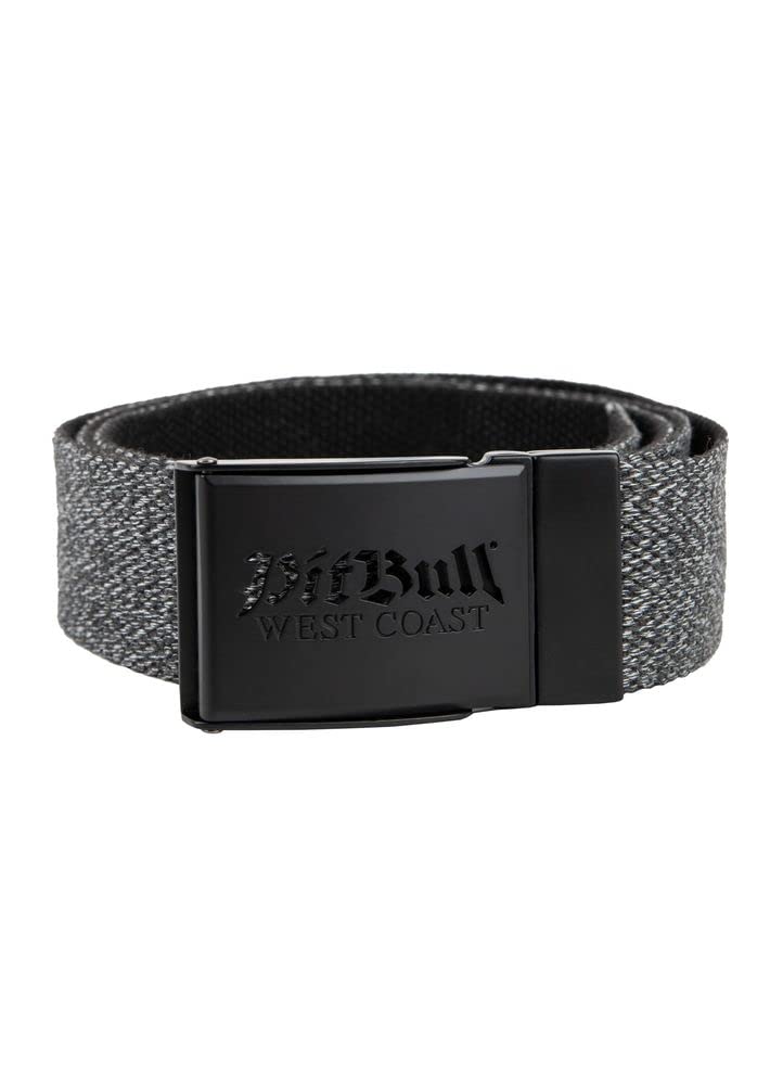 Pit Bull Old cintura con logo nera classica