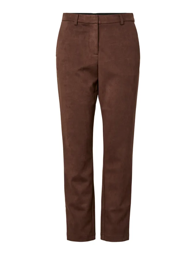 Pieces Pcbosella Brushed MW Pantaloni Donna XS