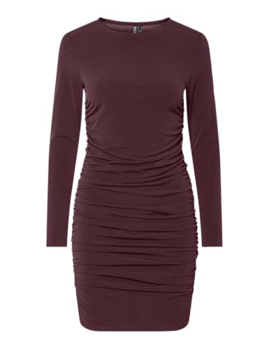 Pieces Pcmadison LS vestito donna jersey manica lunga