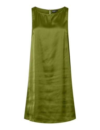 Pieces Pctasin SL Short Dress Vestito Donna S