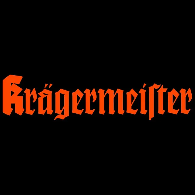 Matrix Music Store Kragermeister Red Logo maglietta cotone organico
