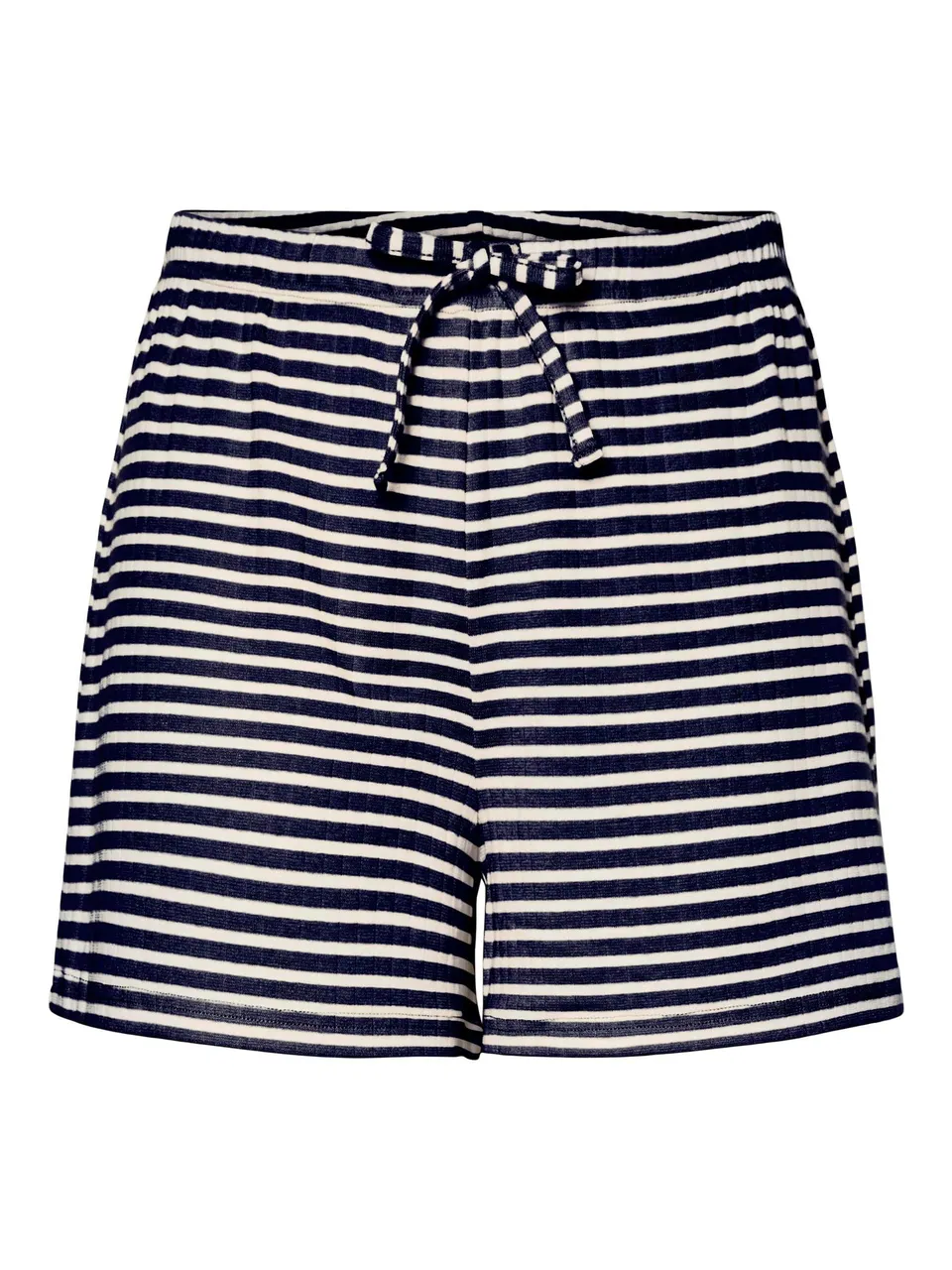 Pieces Pcsoffi Shorts Vita Alta XS Blu Oltremare
