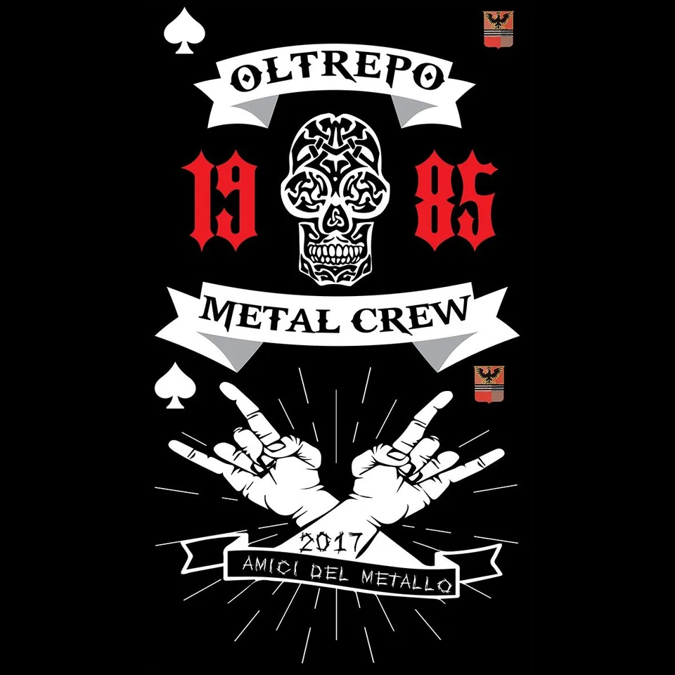 Matrix Music Store Metal Crew Oltrepo t-shirt cotone organico