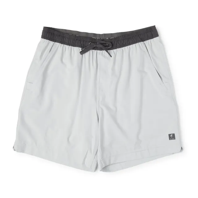 Pelagic Leiday pantaloncini grigio chiaro elasticizzati