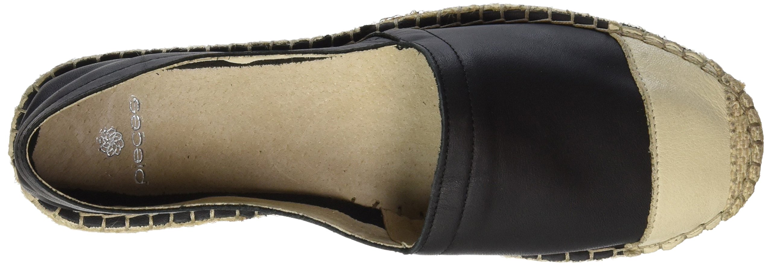 Pieces Pskatie espadrillas donna nero crema 41