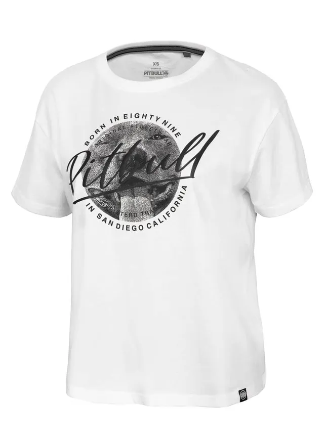 Pit Bull West Coast Pretty maglietta donna oversize cotone