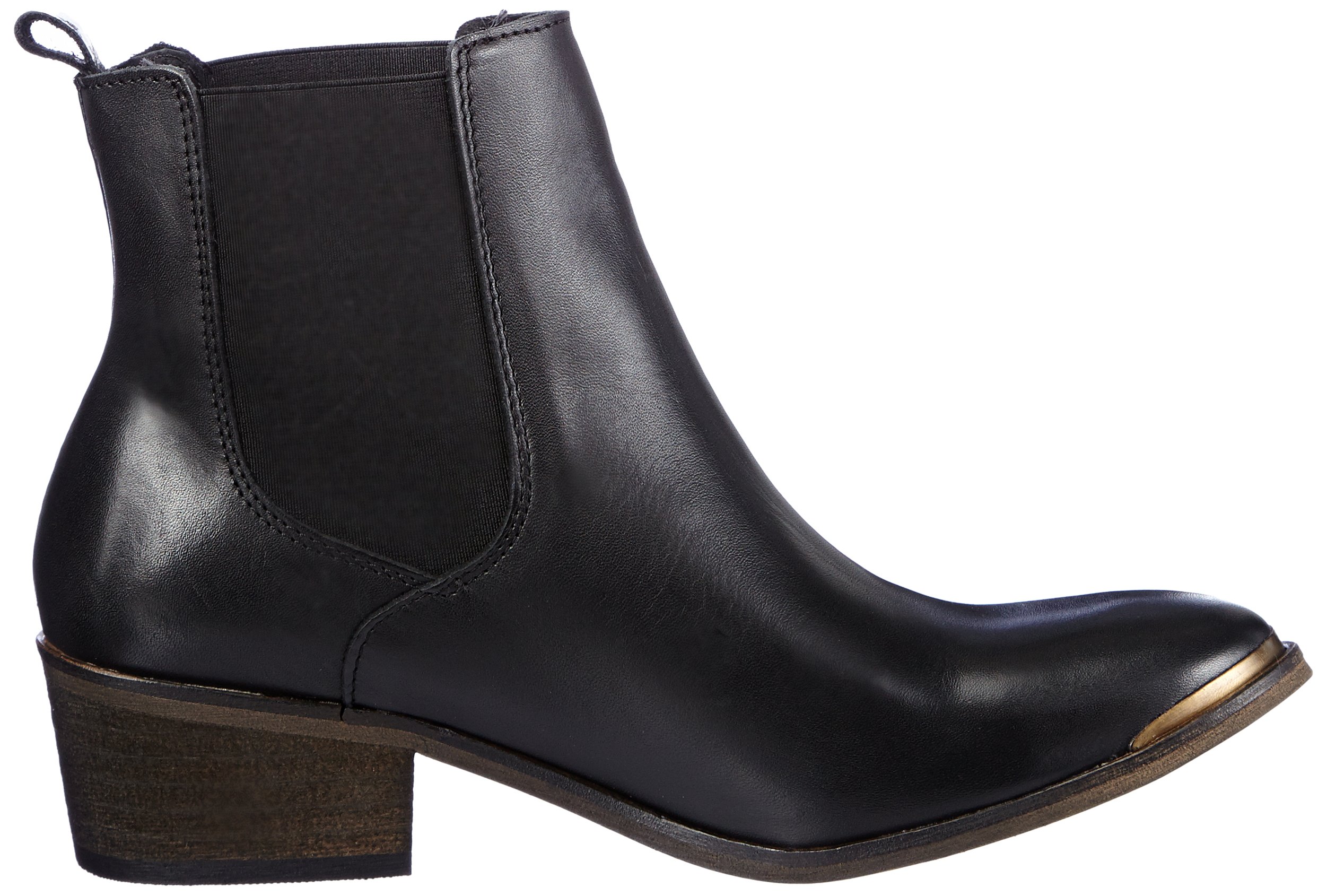 Pieces Becca Leather Metalic stivali donna pelle metallizzata