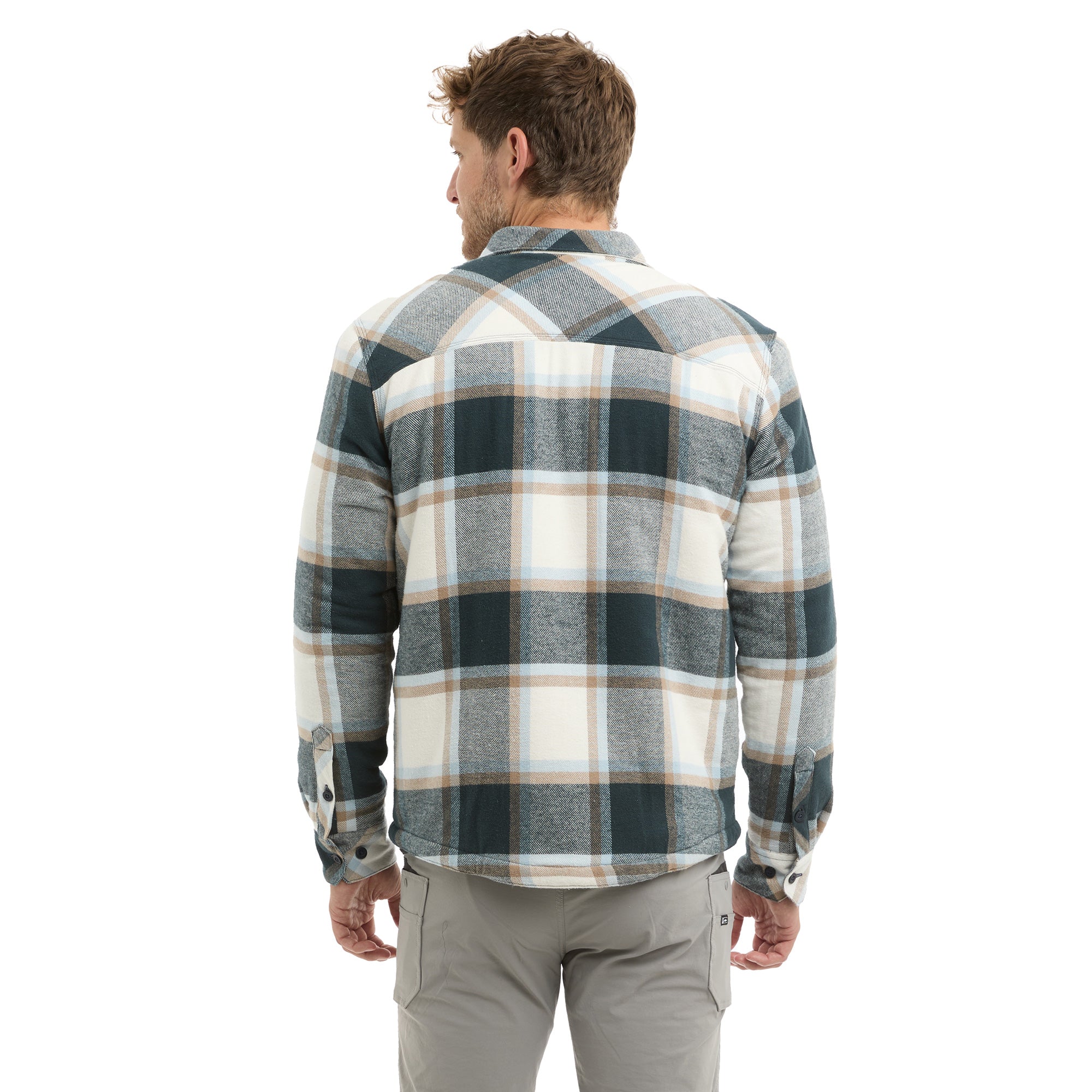 Pelagic Kodiak Camicia Flanella Navy Cotone Bio