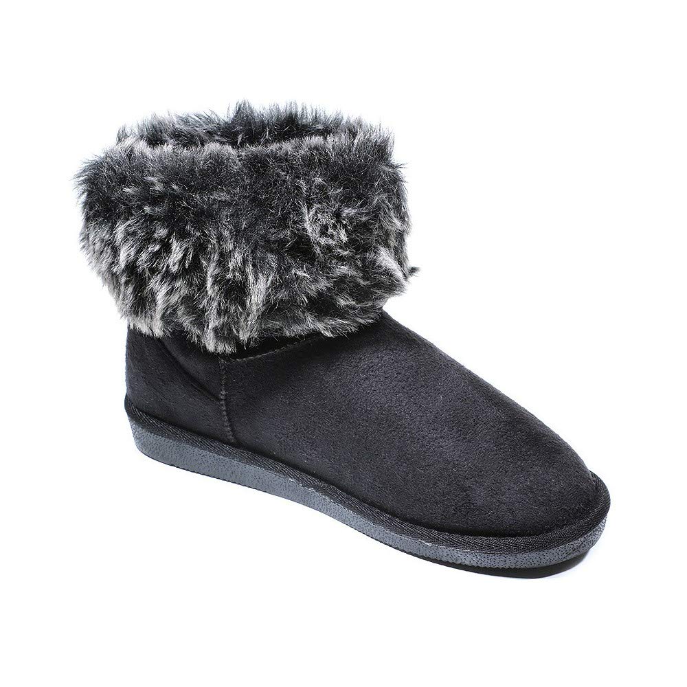 Pieces Psparrisa Winter Boot Black Stivali Donna Neri