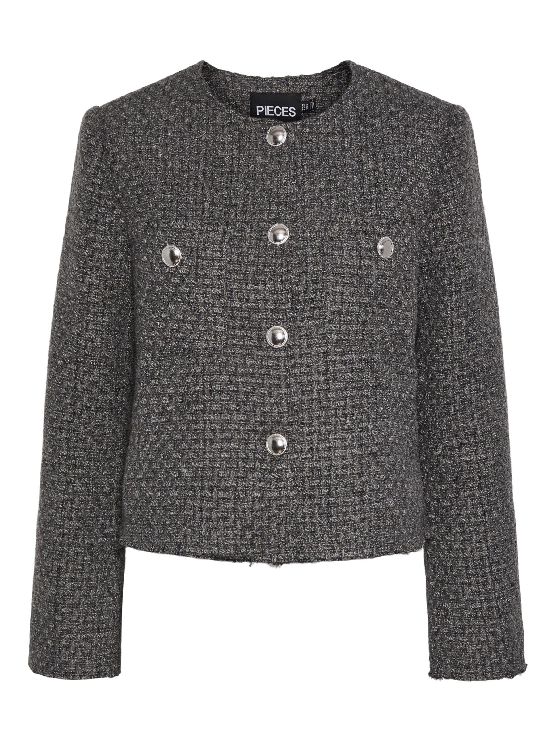 Pieces Pcnua giacca corta donna bouclé taglia M