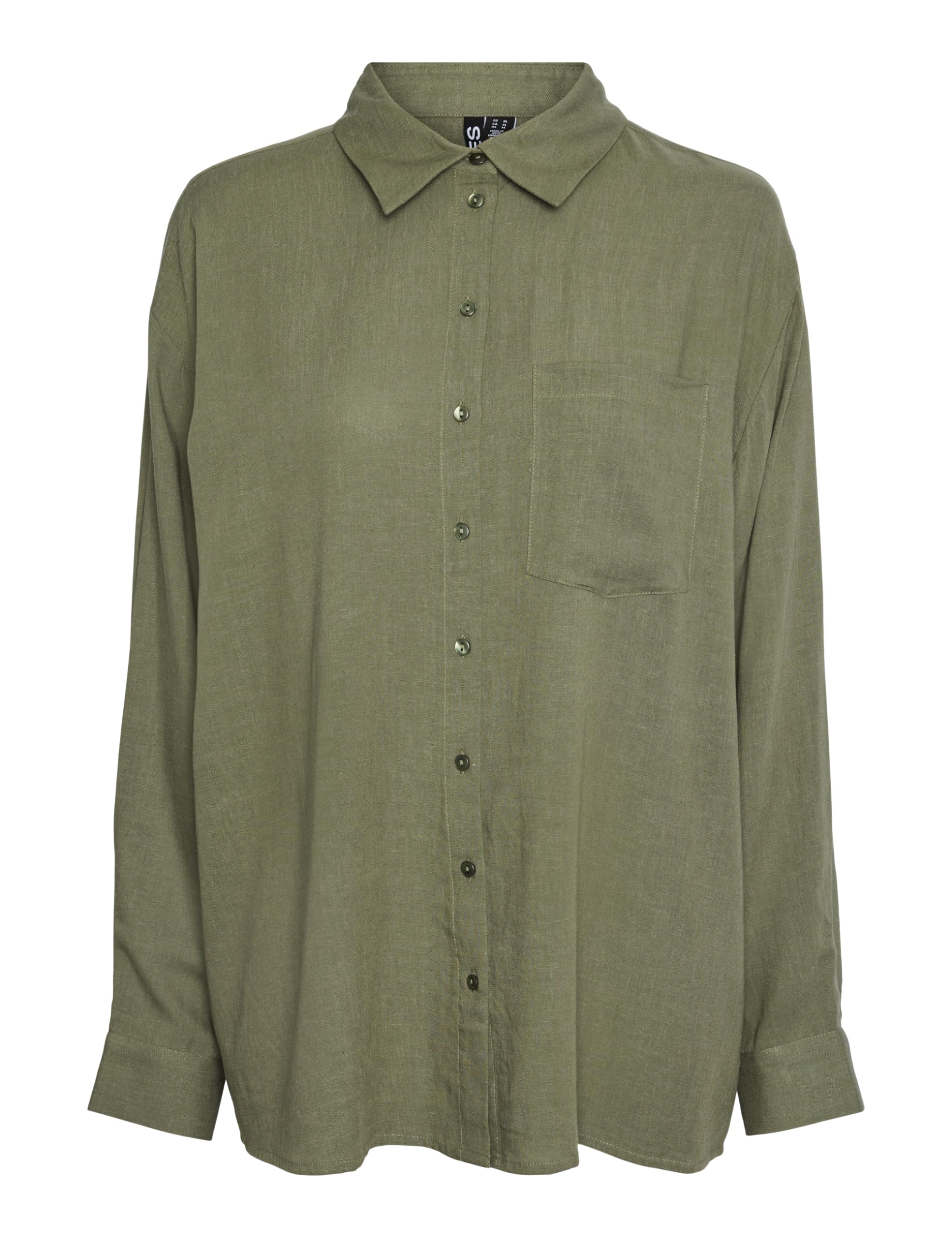 Pieces PCPIA camicia donna cotone uso quotidiano